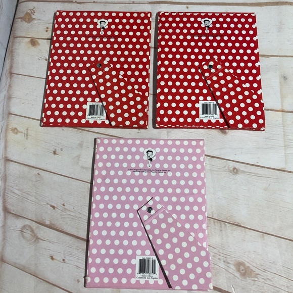 Betty Boop 4x6 Inch Polka Dot Photo Frame Pattern 2004 set of 3 - Picture 3 of 16
